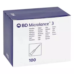 BD MICROLANCE Kanyl 23 G 1 1/4 0,6x30 mm, 100 st