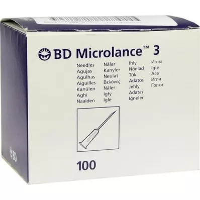 BD MICROLANCE Kanyl 26 G 1/2 Insul.0,45x13 mm, 100 st