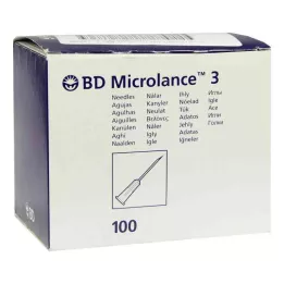 BD MICROLANCE Kanyl 26 G 1/2 Insul.0,45x13 mm, 100 st