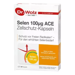 SELEN ACE 100 mg 60-dagars kapslar, 60 st