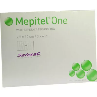 MEPITEL Ett 7,5x10 cm nätbandage av silikon, 10 st MEPITEL Ett 7,5x10 cm nätbandage av silikon, 10 st