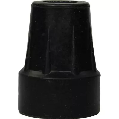 KRÜCKENKAPSEL 18/19 mm inlopp i svart stål, 1 st