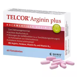 TELCOR Arginin plus filmdragerade tabletter, 60 st