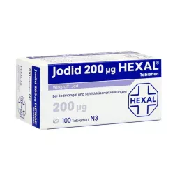 JODID 200 HEXAL tabletter, 100 st