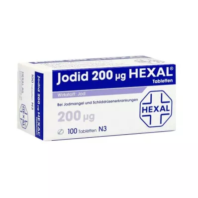JODID 200 HEXAL tabletter, 100 st JODID 200 HEXAL tabletter, 100 st