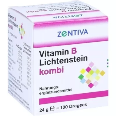 VITAMIN B LICHTENSTEIN Combi överdragna tabletter, 100 st