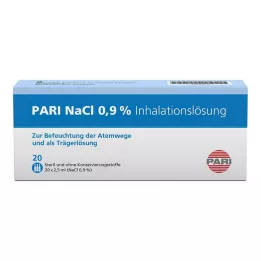 PARI NaCl-inhalationslösning Ampuller, 20X2,5 ml