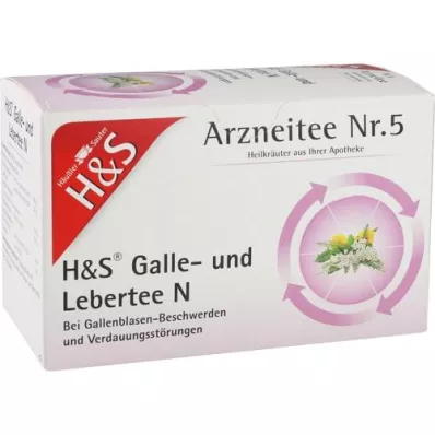 H&amp;S Gall- och leverte N Filterpåsar, 20X2,0 g