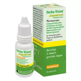 HERBA-VISION Ögondroppar av ögontröst, 15 ml