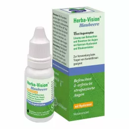 HERBA-VISION Ögondroppar med blåbär, 15 ml