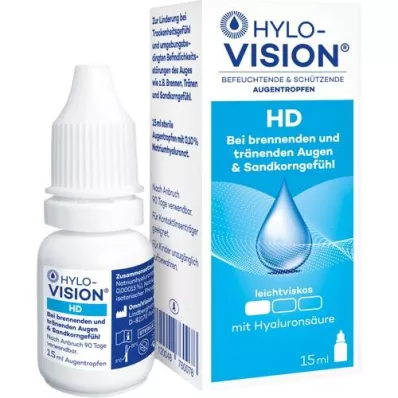 HYLO-VISION HD Ögondroppar, 15 ml