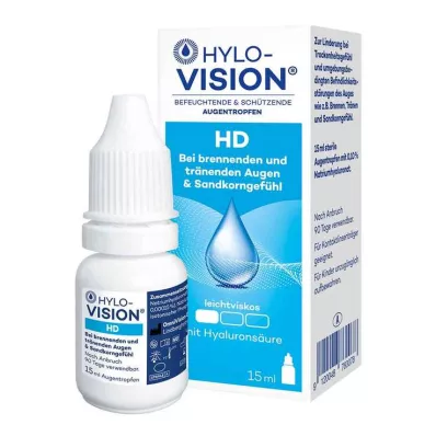 HYLO-VISION HD Ögondroppar, 15 ml HYLO-VISION HD Ögondroppar, 15 ml