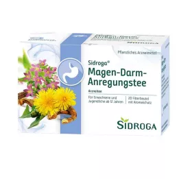 SIDROGA Gastrointestinalt stimulerande te Filterpåse, 20X2.0 g