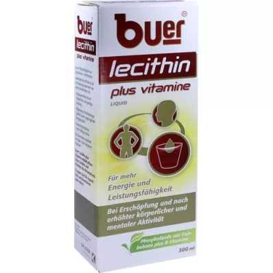 BUER LECITHIN Plus Vitamins flytande, 500 ml