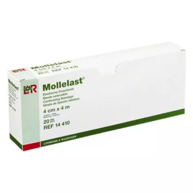MOLLELAST Bandage 4 cmx4 m individuellt förpackade, 20 st