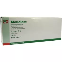 MOLLELAST Bandage 6 cmx4 m individuellt förpackade, 20 st