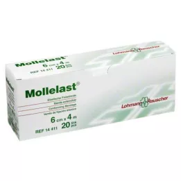 MOLLELAST Bandage 6 cmx4 m individuellt förpackade, 20 st