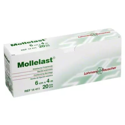 MOLLELAST Bandage 6 cmx4 m individuellt förpackade, 20 st