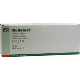 MOLLELAST Bandage 8 cmx4 m individuellt förpackade, 20 st