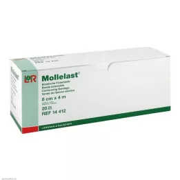 MOLLELAST Bandage 8 cmx4 m individuellt förpackade, 20 st