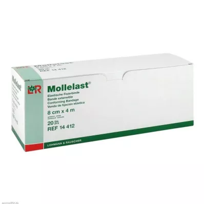 MOLLELAST Bandage 8 cmx4 m individuellt förpackade, 20 st