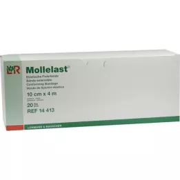 MOLLELAST Bandage 10 cmx4 m individuellt förpackade, 20 st