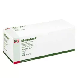 MOLLELAST Bandage 10 cmx4 m individuellt förpackade, 20 st
