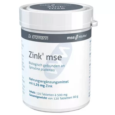 ZINK II MSE 1,25 mg tabletter, 120 st ZINK II MSE 1,25 mg tabletter, 120 st
