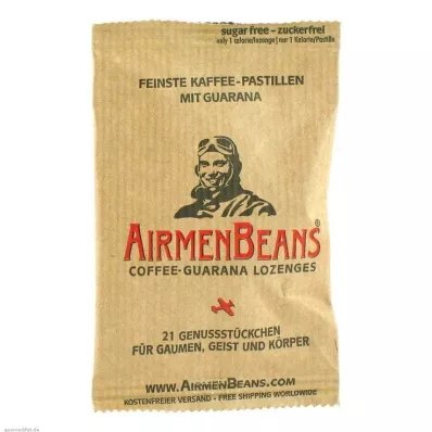 AIRMENBEANS Finest kaffepastiller med guarana, 21 st AIRMENBEANS Finest kaffepastiller med guarana, 21 st