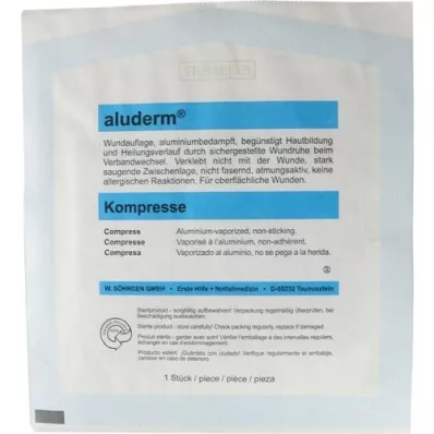 ALUDERM Kompresser 10x15 cm, 1 st