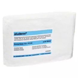 ALUDERM Kompresser 10x10 cm, 50 st