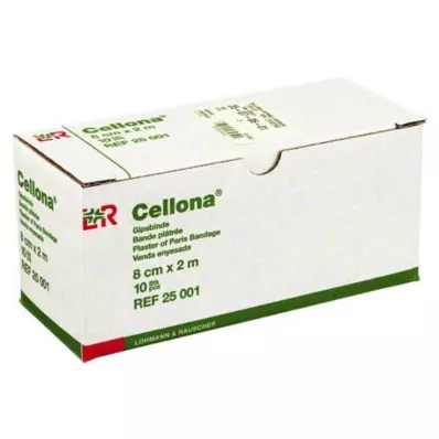 CELLONA Gipsförband 8 cmx2 m, 2X5 st CELLONA Gipsförband 8 cmx2 m, 2X5 st