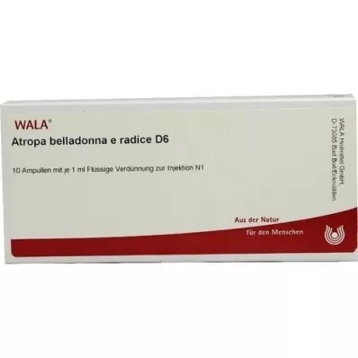 ATROPA belladonna e Radix D 6 Ampuller, 10X1 ml
