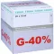 GLUCOSE 40% B.Braun Mini Plasco anslut Inf.-L.-K., 20X10 ml