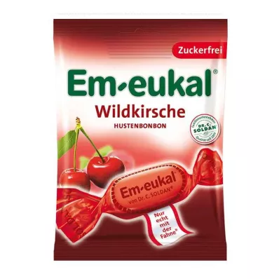 EM-EUKAL Godis vildkörsbär sockerfritt, 75 g EM-EUKAL Godis vildkörsbär sockerfritt, 75 g