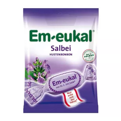 EM-EUKAL Godis med salvia socker, 75 g EM-EUKAL Godis med salvia socker, 75 g