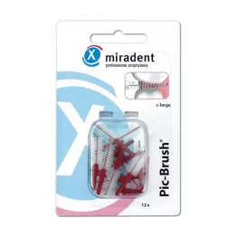 Miradent interdentalborste Pic-Brush x-stor bor, 12 st