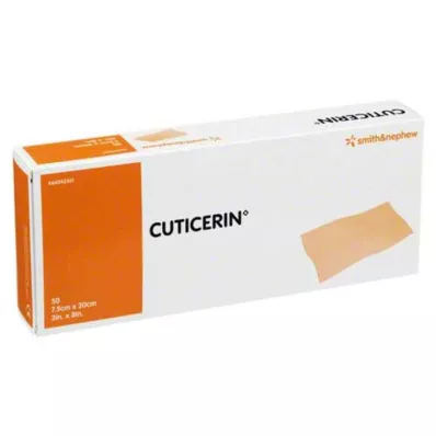 Cuticerin 7,5x20cm gasväv med sat, 50 st Cuticerin 7,5x20cm gasväv med sat, 50 st