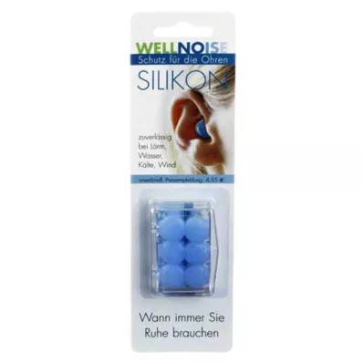 WELLNOISE Öronproppar blå blister, 3X2 st WELLNOISE Öronproppar blå blister, 3X2 st