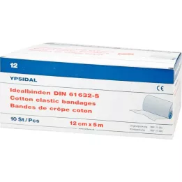 IDEALBINDE Ypsidal 12 cmx5 m cellgl.+axel.o.cl., 10 st