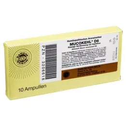 MUCOKEHL Ampuller D 6, 10X1 ml