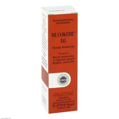 MUCOKEHL Droppar D 5, 10 ml