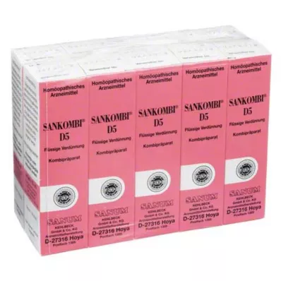 SANKOMBI D 5 droppar, 10X10 ml