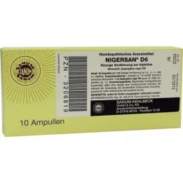 NIGERSAN D 6 Ampuller, 10X1 ml