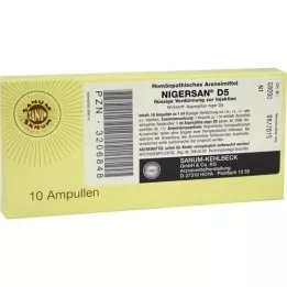 NIGERSAN D 5 ampuller, 10X1 ml