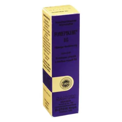 Fomepikehl D 5 droppar, 10 ml