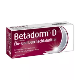 BETADORM D-tabletter, 20 st