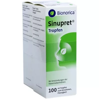 SINUPRET Droppar, 2X100 ml