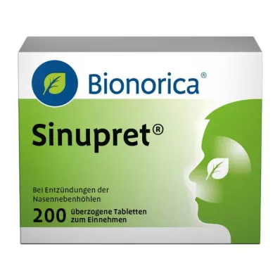 SINUPRET Överdragna tabletter, 200 st