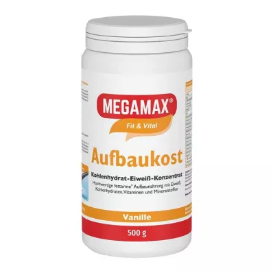 MEGAMAX Vaniljpulver för uppbyggnad av livsmedel, 500 g MEGAMAX Vaniljpulver för uppbyggnad av livsmedel, 500 g